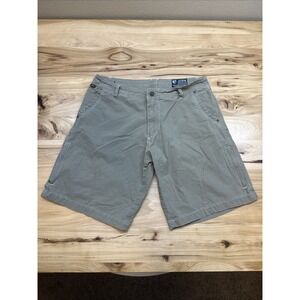 Kuhl Shorts Men's 36 Brown Vintage Patina Dye Cargo Hiking Utility 11"